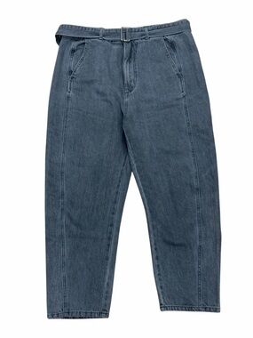 Roucha Belted Straight Leg Jeans
